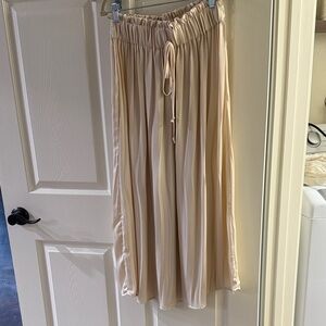 Deluc Cream Maxi Skirt